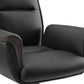 Seating Cushion, Modern Executive Home Office Chair, Black