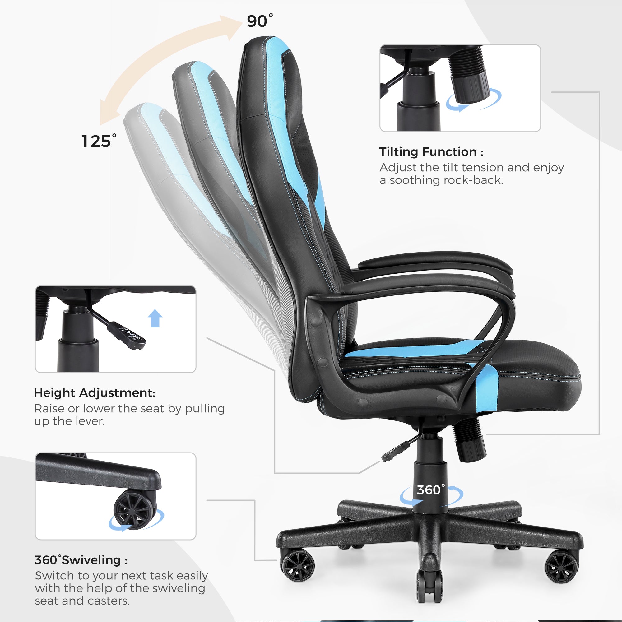 Gaming chair that online rocks