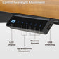 L-Shaped Standing Desk with Accessories Set (60"x23")