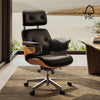 Mathias, Napa Leather Executive Office Chair - Black