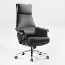 Eureka Ergonomic Royal Renee,  Leather Executive Office Chair,Black 45 