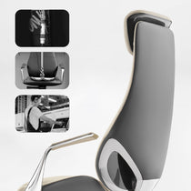 Serene Aaron, Genuine Leather Executive Office Chair