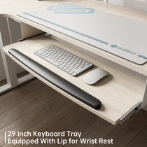 L-Shaped Standing Desk with Accessories Set (60"x23")