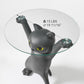 23''H, Enchanting Cat Side Table