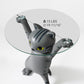 23''H, Enchanting Cat Side Table