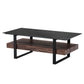 CT15, 47" Sintered Stone Coffee Table with Storage