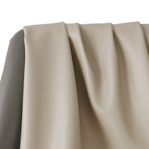 Bella Beige Napa Leather Sofa Detail, Showcasing the Texture and Quality of the Full-Grain Leather Used in the Sofa's Design.