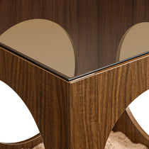 17.72" Peek-a-Boo Cat Bed Side Table with High-quality materials