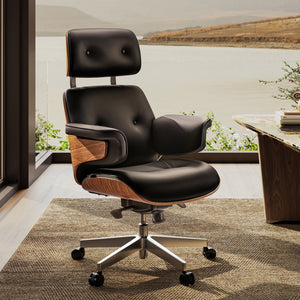 Eureka Ergonomic Mathias Executive Office Chair Black View