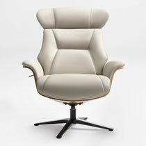Matteo,Napa Leather Lounge Chair and Ottoman
