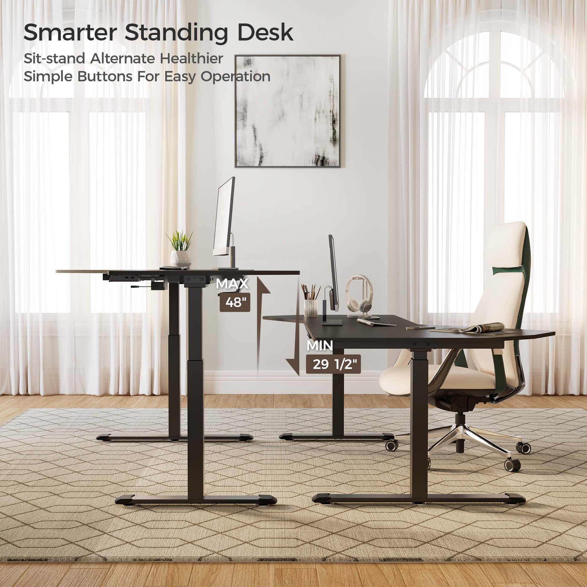 Office Standing Desk (70"x46")