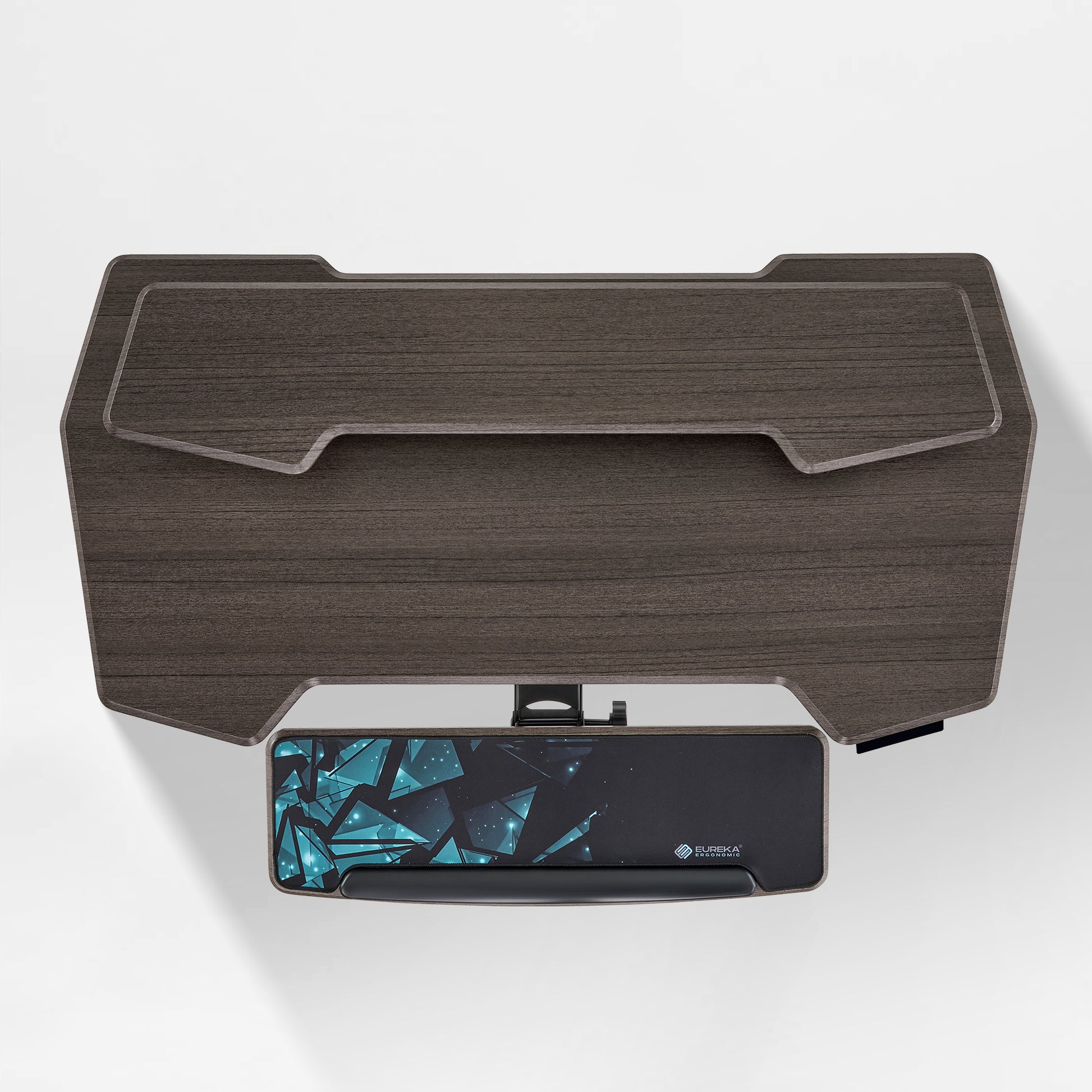 The 55" standing desk with wing shape desktop design