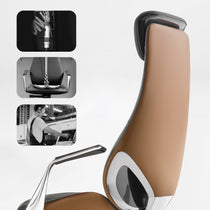 Serene Aaron, Genuine Leather Executive Office Chair