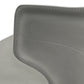 Modern Saddle Leather Dining Chairs Set of 2, Gray