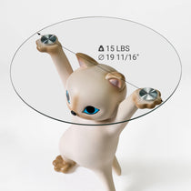 23''H, Enchanting Cat Side Table