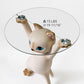 23''H, Enchanting Cat Side Table