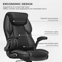 Galene, Faux Leather Office Chair