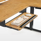 L-Shaped Standing Desk with Accessories Set (60"x23")