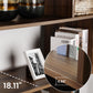 Napa Wood Bookcase Cabinet, Bottom Storage, Adjustable Book Shelves