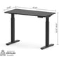 47x23 Electric Height Adjustable Computer Desk