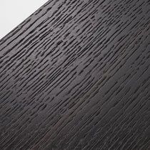 Zen desk wood finish