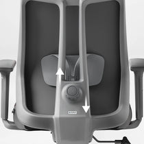 Eureka Ergonomic Valen Executive Office Chair adjustable lumbar support