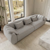 Chloé, Modern Sofa - Light Gray