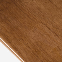 Close-Up Detail of the Wooden Surface of the Multi-Functional Cat Bed Side Table, Showing Wood Grain.