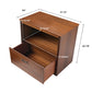 Ark, 29'' Display File Storage Cabinet, Walnut