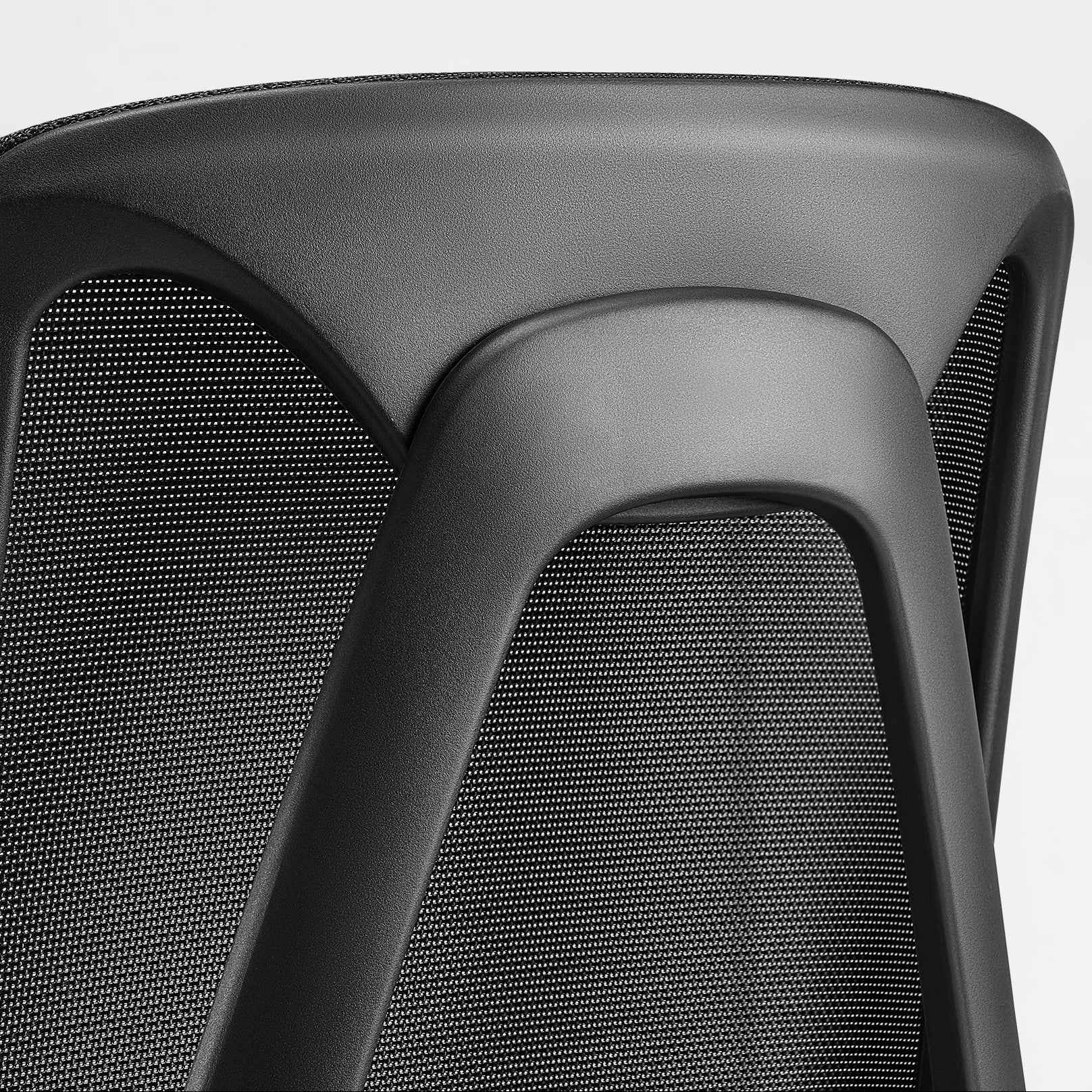 Nico Ergonomic Office Chair With Black Mesh Back, Adjustable Back Curve&Lumbar Support, Ergonomic Design,Back View