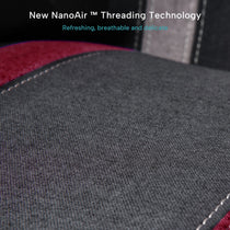 Hyperx Python II Gaming Chair's Nanoair Threading Technology, Breathable and Soft, With a Focus On Comfort.