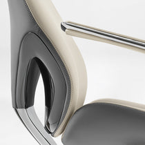 Serene Aaron, Genuine Leather Executive Office Chair