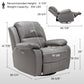 BRONZE PRO, Power Recliner Chair Rocking Swivel Single