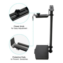 Eureka Ergonomic Cpu Holder - Adjustable With Black Metal Construction and Protective Pads, for Standing Desk.
