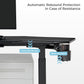 Aero Pro, 72x23 Wing Shaped Standing Desk with Accessories Set