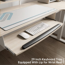 L-Shaped Standing Desk with Accessories Set (60"x23")
