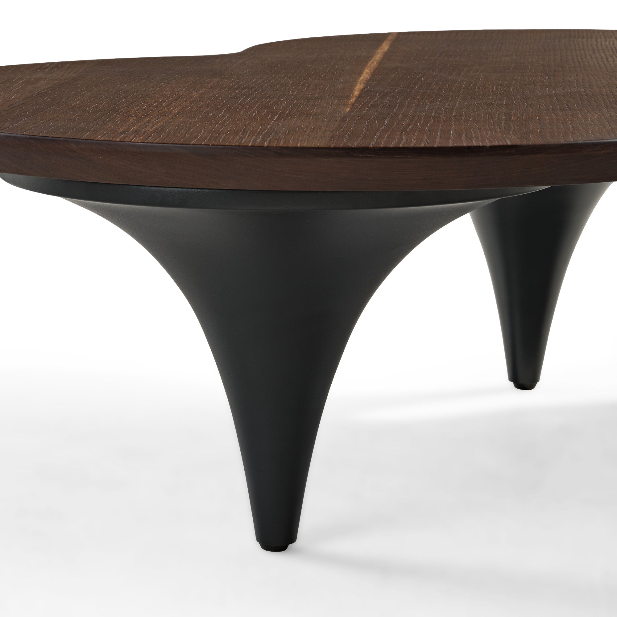 Eureka Ergonomic Irregular Sintered Stone & Smoked Oak