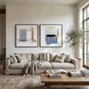 WA-04, 47x39, Wall Art,Set of 2 - White