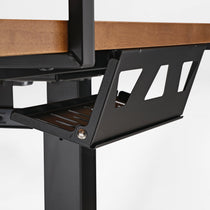 L-Shaped Standing Desk with Accessories Set (60"x23")