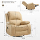 BRONZE GRAY, Manual Recliner Chair Rocking Swivel Single