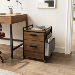 23" Rolling File Cabinet with Drawer