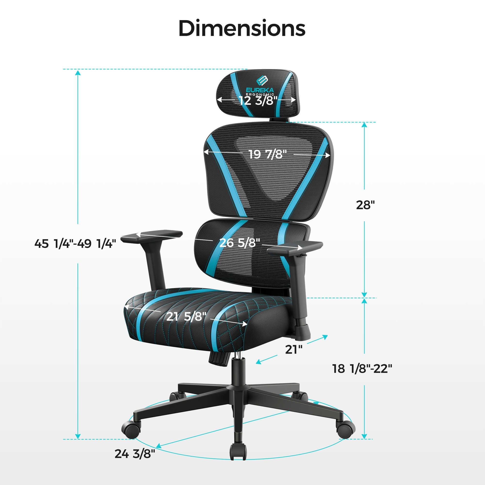 Eureka ergonomic gaming discount chair