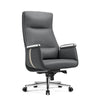 Royal II, Silicone Leather Executive Office Chair - Iron Gray