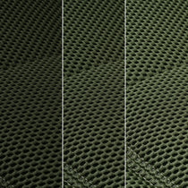 Green Techno 3D Fabric Detail On Linx Power Glider Recliner Backrest, Breathable Ergonomic Design.