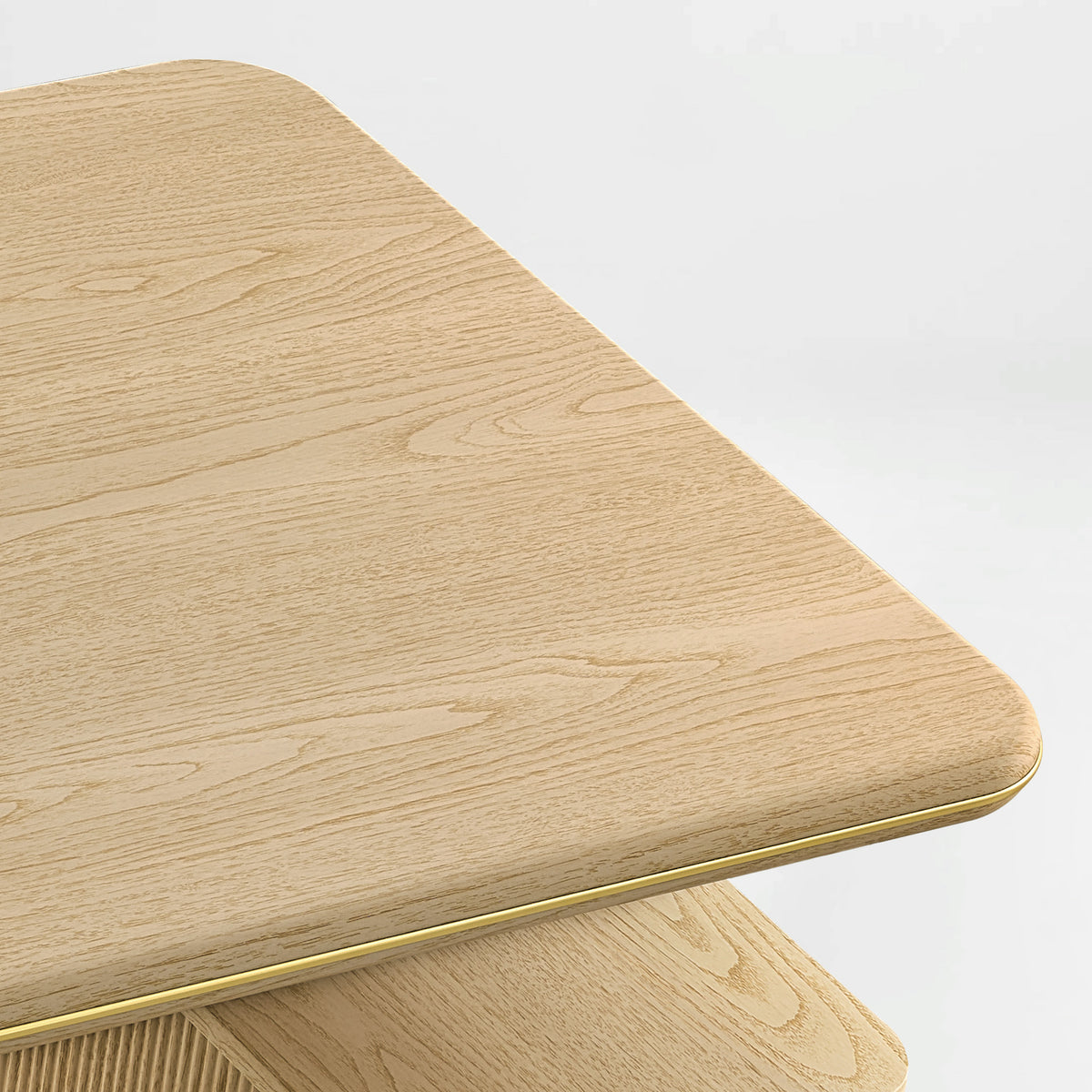 Eureka Ergonomic Aurelia Fluted Standing Desk seamless Form