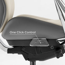 Serene Aaron, Genuine Leather Executive Office Chair