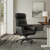 Royal, Microfiber Leather Executive Office Chair - Black