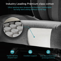 Hyperx Python II Gaming Chair With Premium Cotton Cushion, Zero-Pressure Technology for Comfort, Preventing Numb Legs.