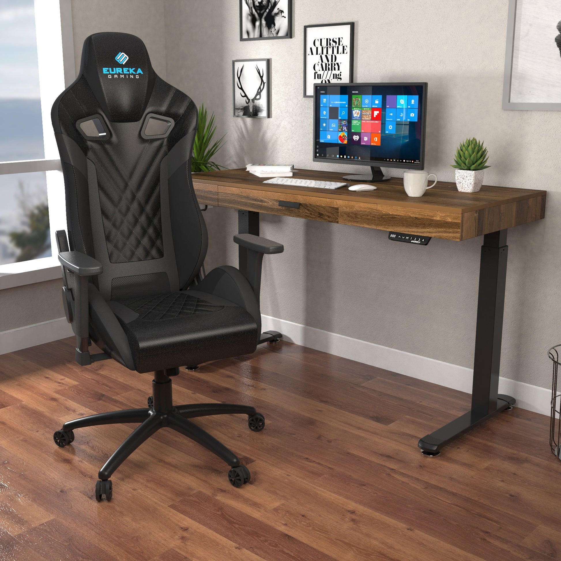 GX5, Gaming Chair, BLACK