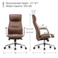 ROYAL - SLIM, Executive Leather Office Chair